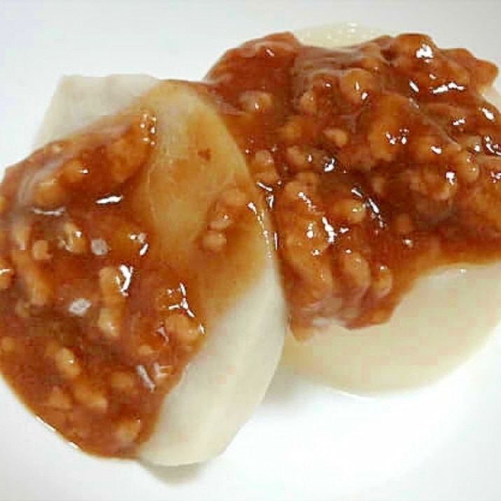 大根と里芋の肉味噌だれ レシピ 作り方 By デラみーやん 楽天レシピ